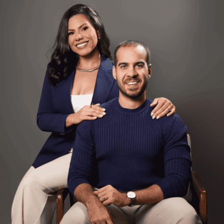 Jéssica e Wolfgang, criadores do Painel de Pendências do Casal